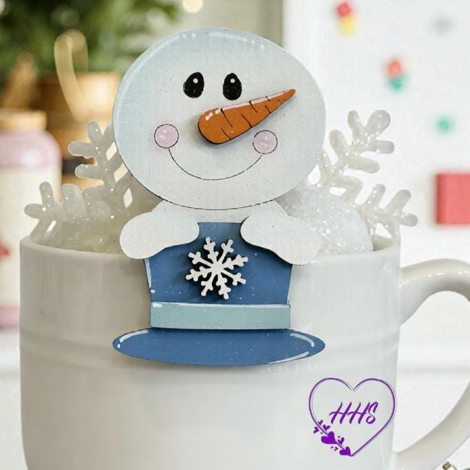 Snowflake Snowman Interchangeable Insert