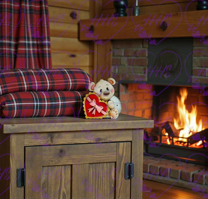 Unfinished MDF Valentine Bear DIY Wood Cutouts, Love Bear Craft Kit, Valentine’s Day Wood Decor, Paint Your Own Bears, Valentine Craft