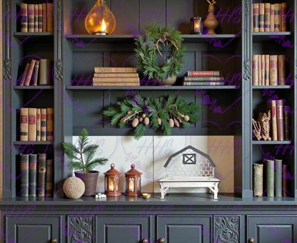 DIY MDF Farmhouse Barn Shelf Sitter Kit: Unfinished Wood Decor