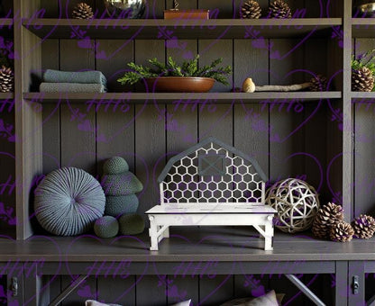 DIY MDF Farmhouse Barn Shelf Sitter Kit: Unfinished Wood Decor