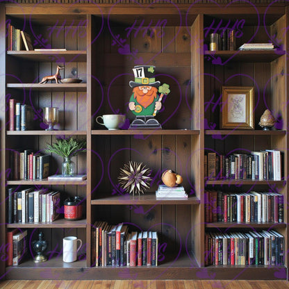 Unfinished MDF Luck of the Irish Leprechaun – DIY Craft Cutout