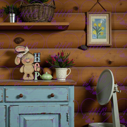 Unfinished Hop Bunny DIY MDF Spring Decor – Craft Cutout