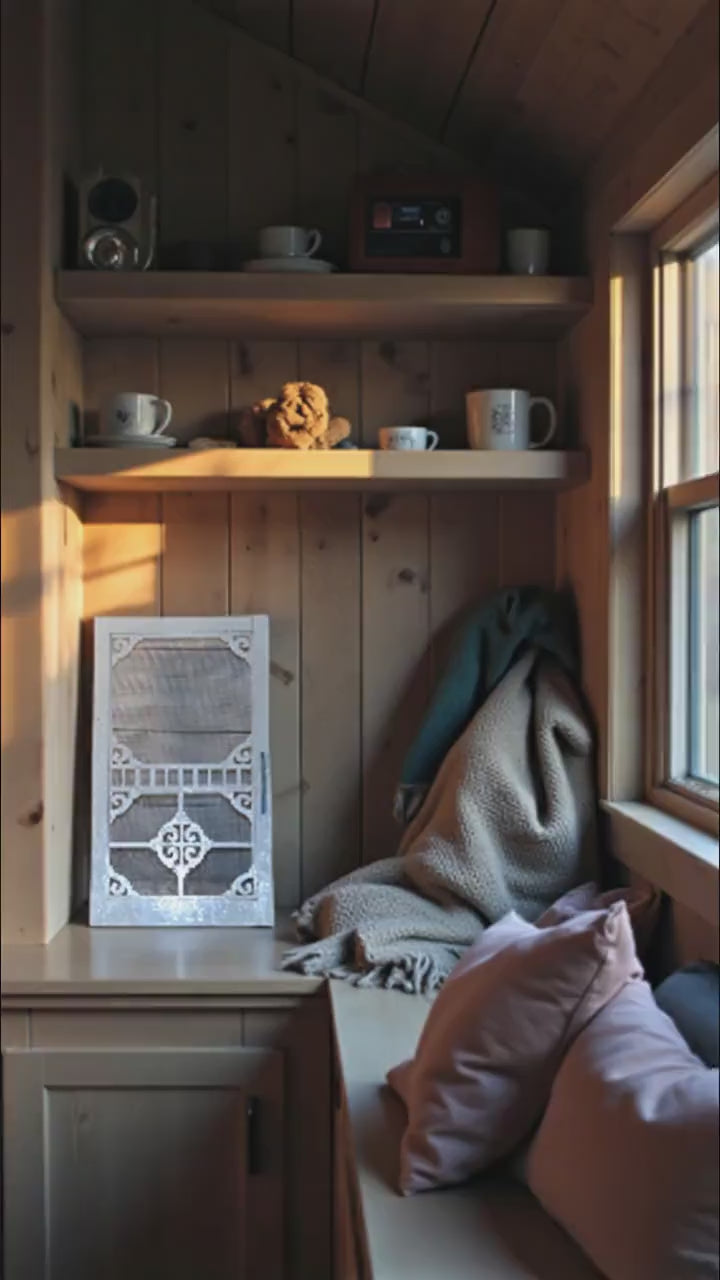 Unfinished MDF 12" x 18" DIY Farmhouse Screen Door Kit